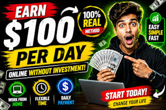 make money online without investment earn  daily