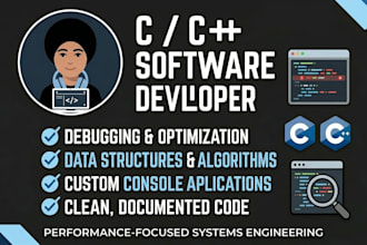 write clean c and cpp codes and debug errors
