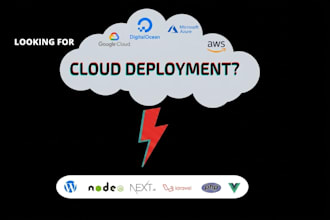 deploy your application to AWS, azure, or gcp cloud infrastructure