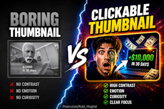 design clickable youtube thumbnail