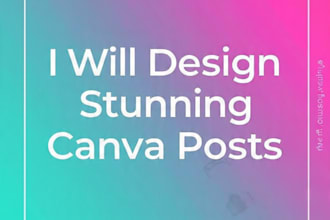 design stunning canva posts