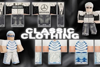 create roblox clothing for you