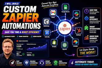 build custom zapier automations to save you time and boost efficiency