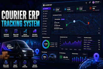 build courier logistics shipment tracking and delivery management software