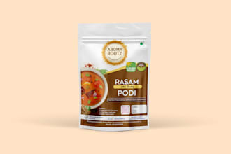 design attractive food packaging and label design