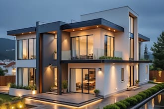 design a perfect house plan, elevation and sections