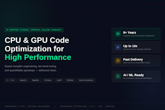 optimize cpu and GPU code for high performance