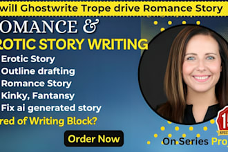 write custom erotic, romance story,kinky romance story writer, ghost book writer