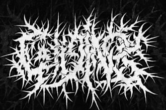 design professional heavy metal band logo