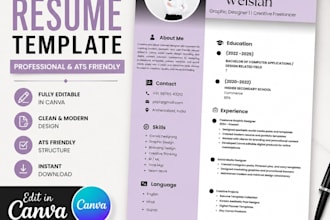 make premium resume templates for students and professionals