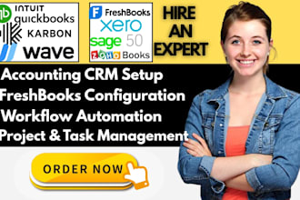 setup quicbooks online karbon odoo invoice freshbooks zoho books xero wave jira