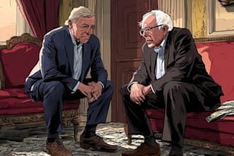 do a political cartoon art