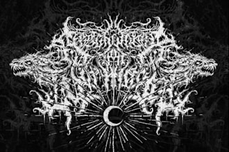 make brutal death metal band logo