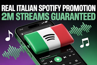 do italian spotify music promotion spotify italian album promotion
