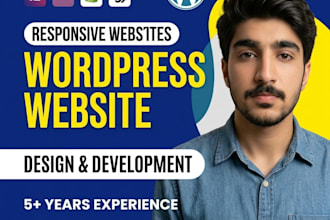 design a responsive wordpress website for your business