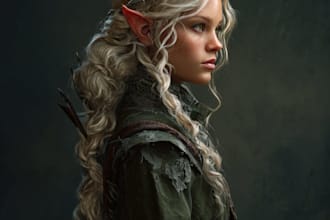 dnd character art and dnd character art