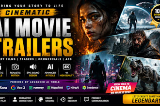 create cinematic ai movie trailers