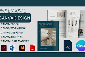 canva ebook design canva digital journal planner, canva templates canva workbook