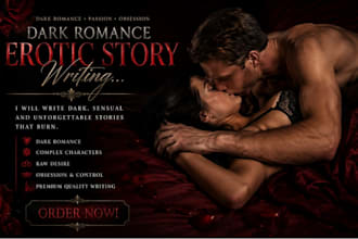 ghostwrite romance fiction book for dark romance, dark contemporary romance book