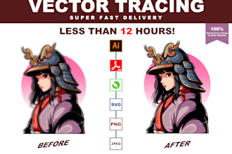 convert your image to vector file extra fast