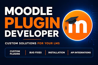 develop customize fix or install moodle plugins