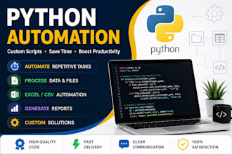 create a custom python automation script for repetitive tasks