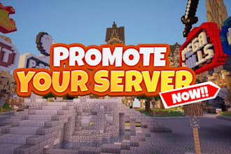promote minecraft with nsfw server discord server and gaming community fast