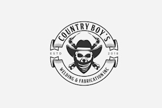 design top quality consulting welding brand logo