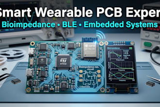 design smart wearable pcb and bioimpedance wearable device