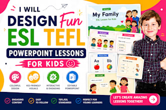 design fun esl tefl powerpoint presentation lessons for kids