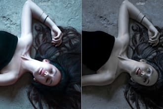 create cinematic photo editing and color grading