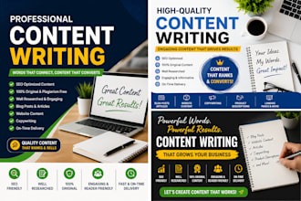 write SEO optimized blog articles
