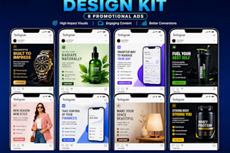 do ecommerce product image designs, listing graphics and ecommerce banner ads
