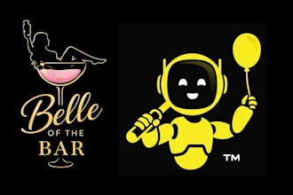 design minimalist restaurant bar and nightclub logo