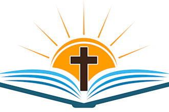 create spiritual logo for religious organization