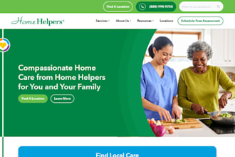 home care website home care elderly care healthcare medical website