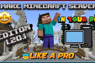 entirely setup a minecraft server