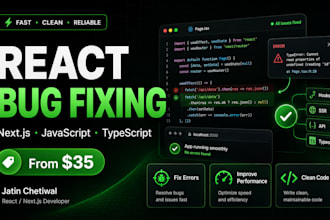 do react bug fixing
