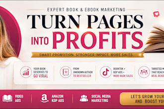 do viral book promotion bookrank ebook marketing booktok tiktok video amazon kdp