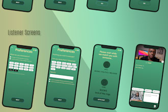 design your mobile app user interface and website screen