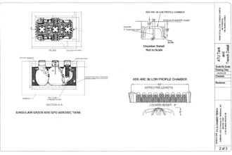 design waste disposal system, swimming pool , soak pit and absorption field
