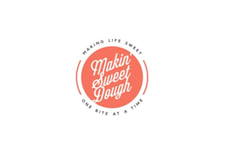 design unique sweet dough logo