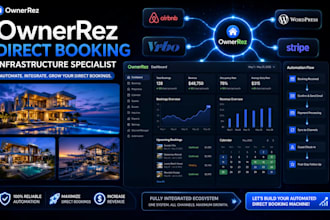 setup ownerrez automation vacation rentals website pms migration API integration