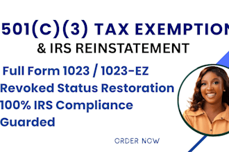 be your expert US non profit tax consultant for 501c3 and compliance