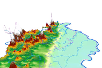 create professional gis maps using qgis or arcgis