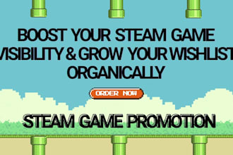 steam game visibility, targeted gamer marketing, steam game marketing