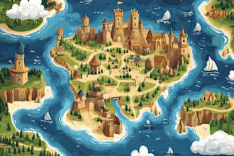 map illustration vector illustration vector map