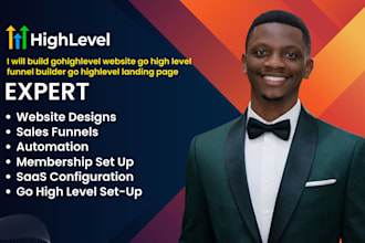 build gohighlevel website go high level funnel builder go highlevel landing page
