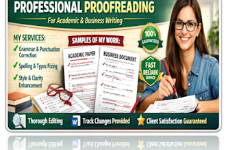 proofread, edit, and improve your writing with track changes