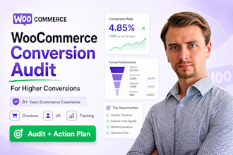audit and optimize your woocommerce store for higher conversions